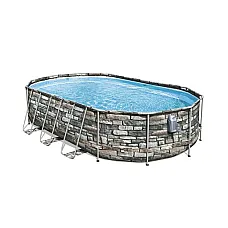 Piscina Power Steel Oval 610x366x12..