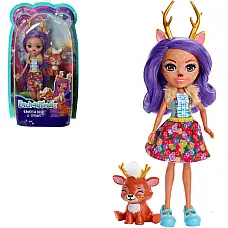 Papusa Enchantimals „Cerbita Daness..
