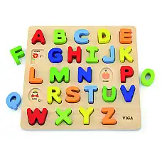 Блочный пазл “Изучаем алфавит”..