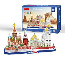 3D puzzle “Atracții turistice în Mo..