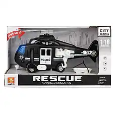 1:16 Инерционный полицейский вертол..