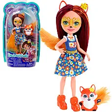 Papusa Enchantimals „Vulpita Felici..