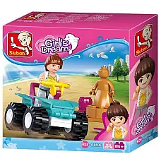 CONSTRUCTOR GIRL IS DREAM Quad bike..