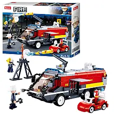 Set de construcție ”Mașină de pompi..