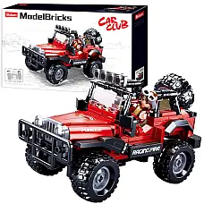 Set de construcție „Jeep roșu”, 253..