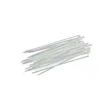 Colier auto plastic 20 cm albe..