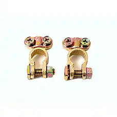 Клемы для аккумулятора бронза..