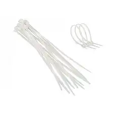 Colier plastic 300*3mm 100 buc. alb..