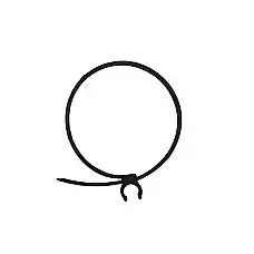 Крепление для шланга к огнетушителю..