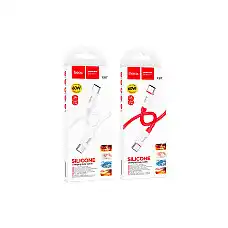 Hoco шнур Magic silicone PD TypeC T..