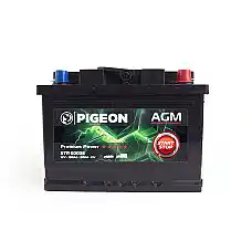 Baterie PIGEON EFB Start/Stop 12V 1..