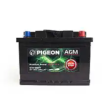 Baterie PIGEON EFB Start/Stop 12V 6..