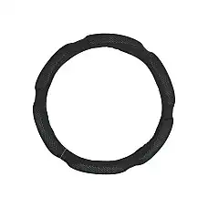 Чехол на руль кожа M вставки мягкие..