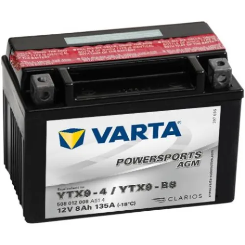 Аккумулятор 12V 8AH 135A(EN) клемы 1 (152x88x106) YTX9-BS AGM