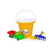 Set  nisip cu masina (4buc)..