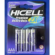 Set baterii CARBON AAA (4 buc)..