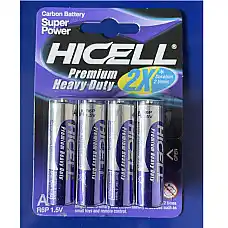 Set baterii CARBON AA (4 buc)..