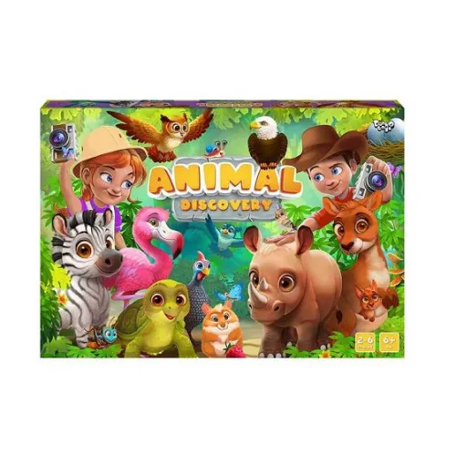 Joc tactic de masa "Animal Discovery"(Cutie deteriorată)