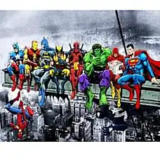 Diamond mosaic Eroi (50*65)..