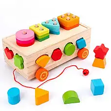 Деревянная логическая игра..