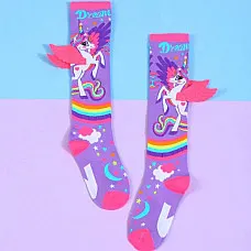 Ciorapi 3D Unicorn (marimi 28-34)..