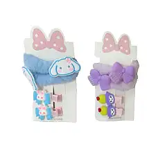 Набор заколка с резинкой (4шт)..