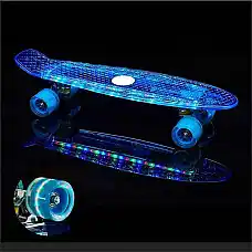 Пенниборд с алюминиевым креплением,..