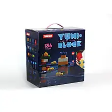 Constructor YUNI-BLOK 136 pcs (cuti..