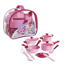 Набор посуды (25 шт) розовый – 43..