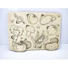 Деревянный пазл ( WOOD 1 )..