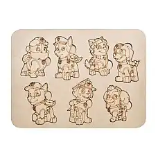 Деревянный пазл ( ПАТРУЛЬ КАТЕГОРИЙ..