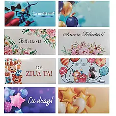 Felicitare plic  (1 buc) asorti..
