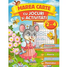 Marea carte cu jocuri și activ. 2-4..