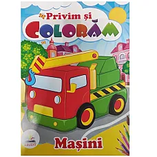Privim si coloram - Masini..