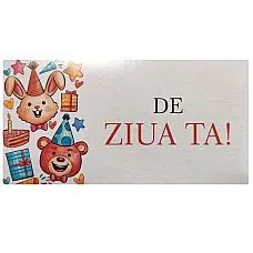 Felicitare plic De ziua ta(10 buc)..