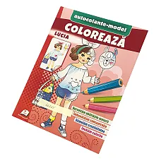 Coloreaza+autocolante - Lucia..