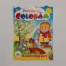 Privim si coloram - Anotimpuri..