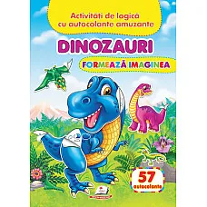 Formeaza imaginea - Dinozauri..