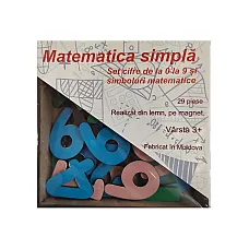 Set matematica simpla (pe magnet)..