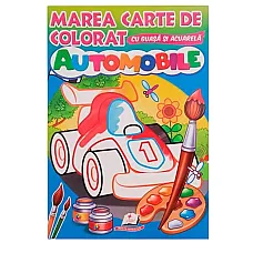 Marea carte de colorat acuarela - A..
