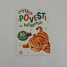 Creeaza povesti cu abtibilduri: Pui..