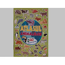 Atlasul animalelor cu autocolante..
