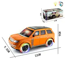 Машина с музыкой и огнями 44..