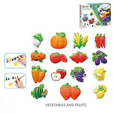 DIY Набор игрушек из гипса..