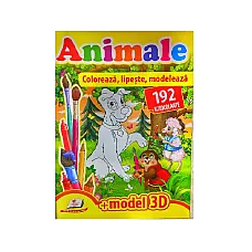 Coloreaza, lipeste, modoleaza - Ani..