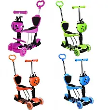 Trotineta 3in1 culori mix..