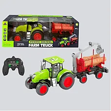 Tractor cu R/C si lumini..