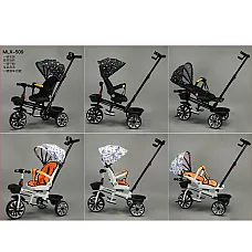 Tricicleta din metal cu scaun rotat..