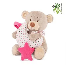 Jucarie moale ECO urs cu sunet 24 c..