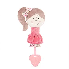 Jucarie moale suport Rosy 27 cm - 0..